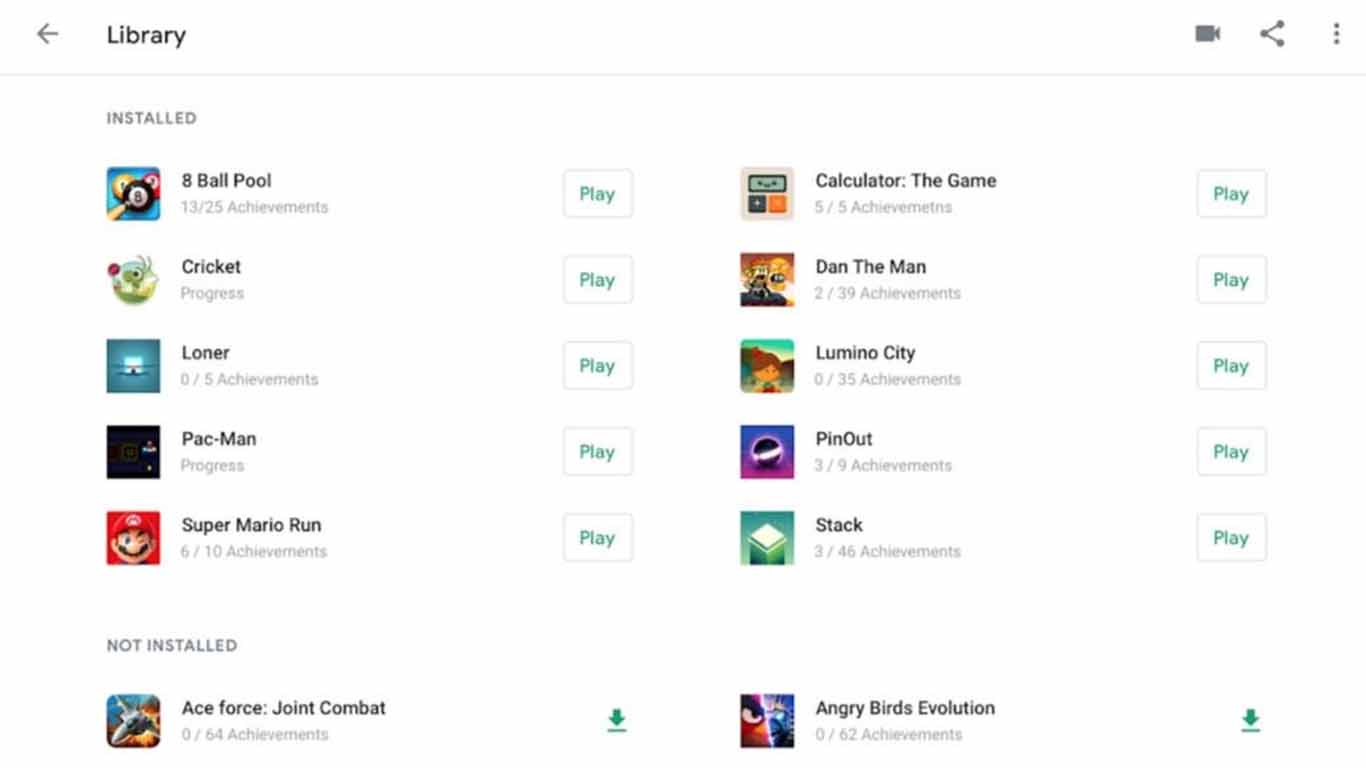 Google Play Games Google Play Games