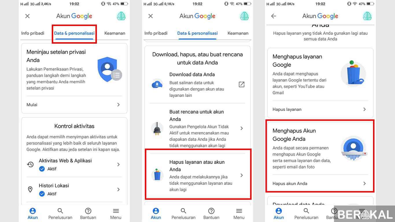 cara menghapus akun gmail di hp cara menghapus akun gmail di hp
