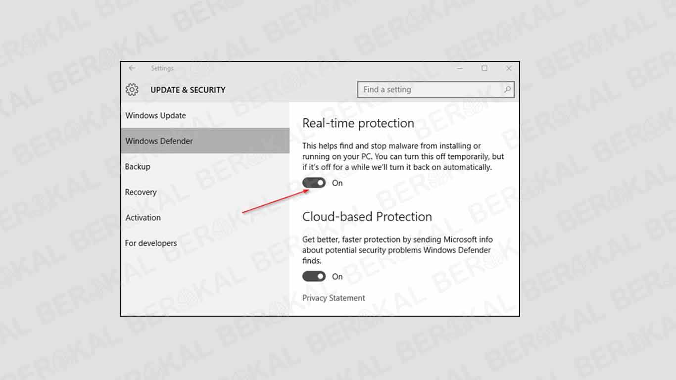 Windows Defender di Windows 10 Windows Defender di Windows 10