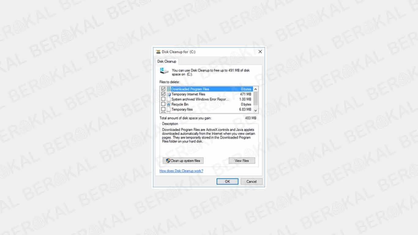 disk cleanup disk cleanup