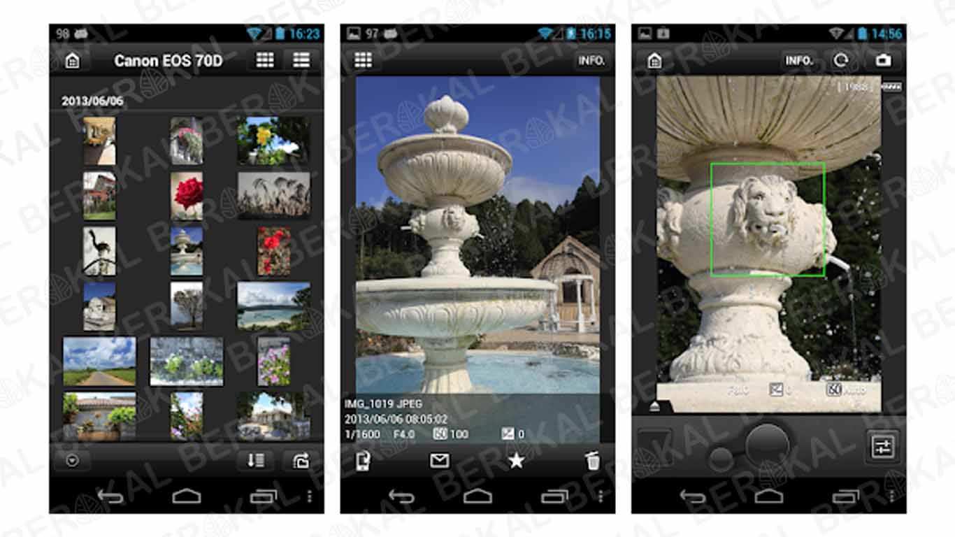 Aplikasi Kamera Canon EOS Remote
