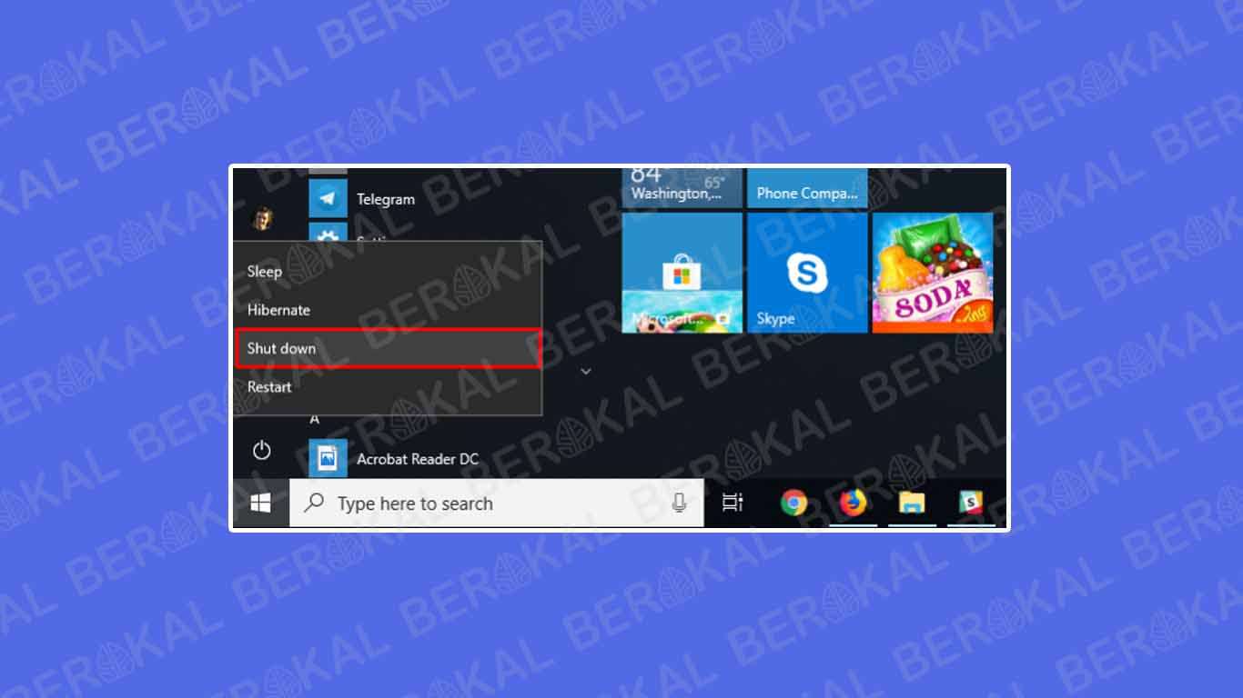 Cara mematikan komputer windows 10 Cara mematikan komputer windows 10