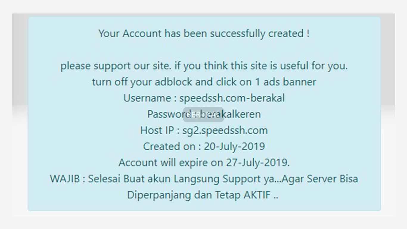 akun berhasil dibuat akun berhasil dibuat