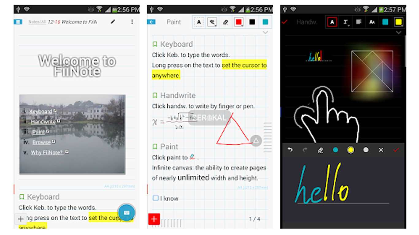 aplikasi note FiiNote aplikasi note FiiNote