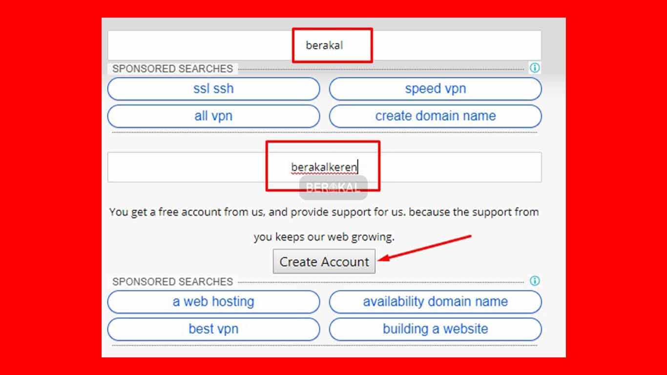 create account create account