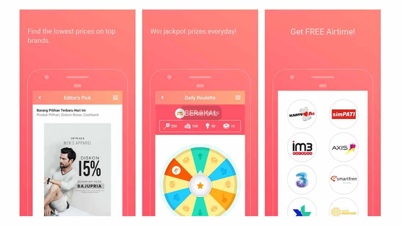 aplikasi penghasil pulsa terbaik