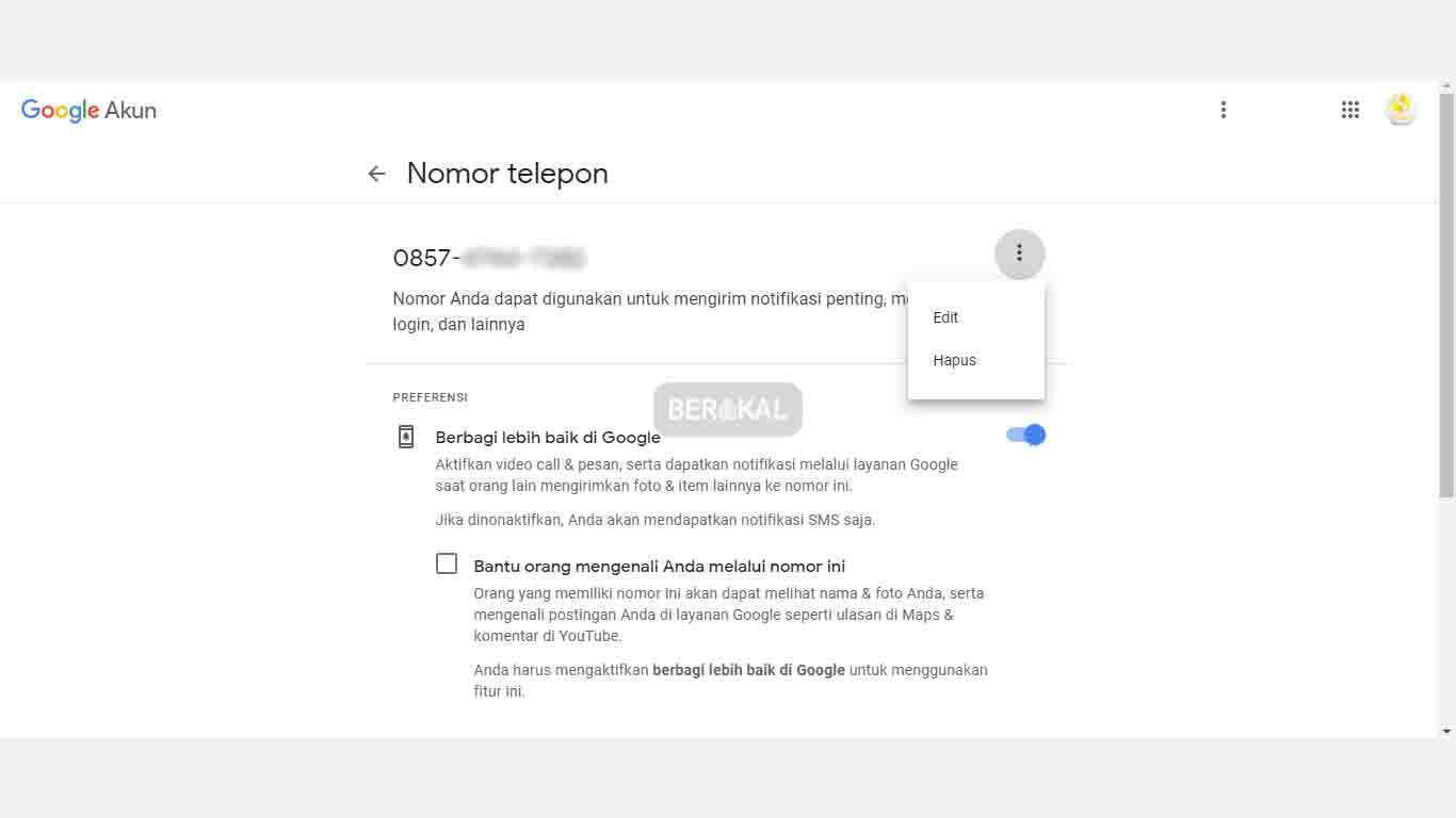 edit nomor hp di google edit nomor hp di google
