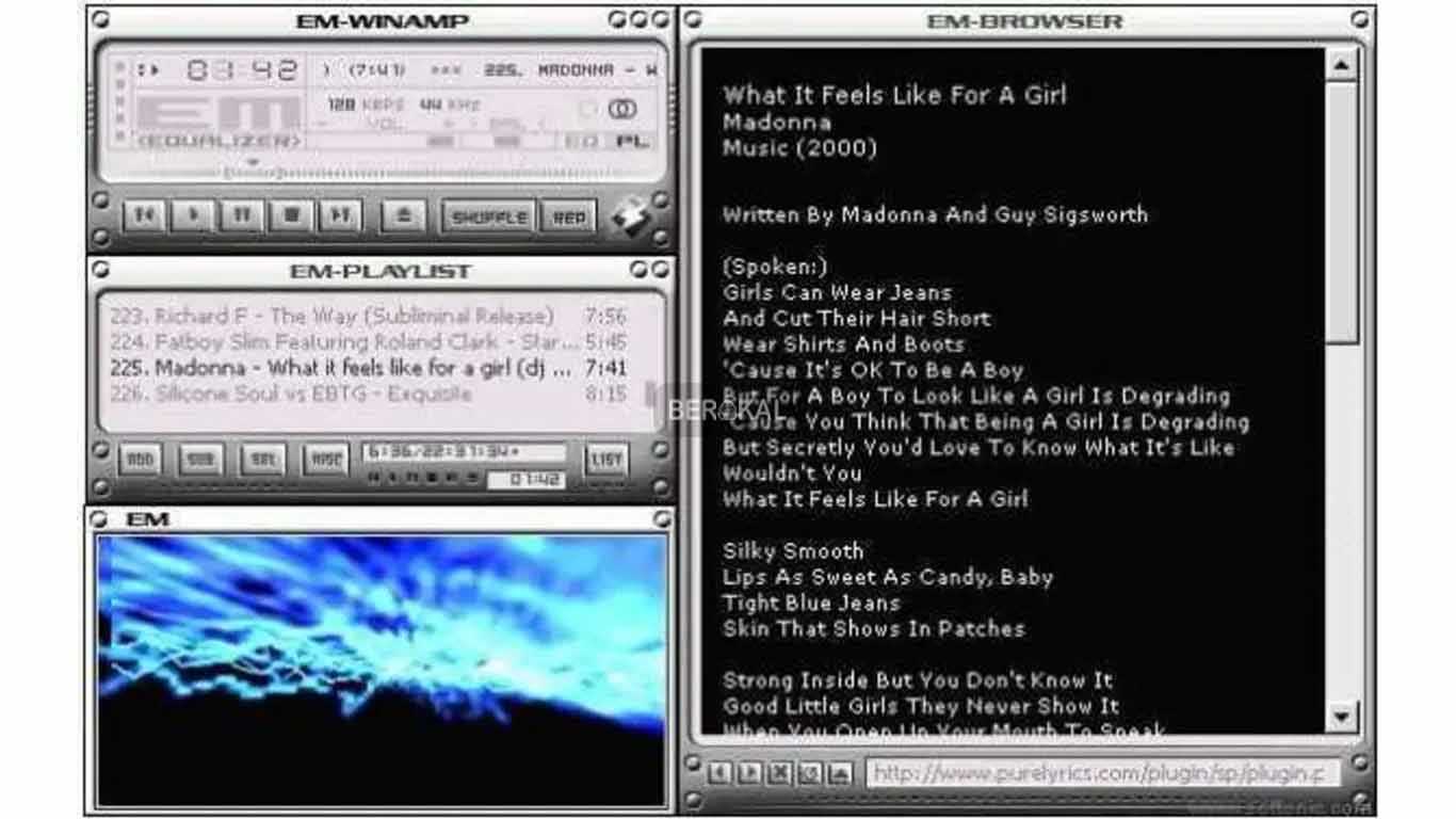 PureLyrics Winamp Plugin