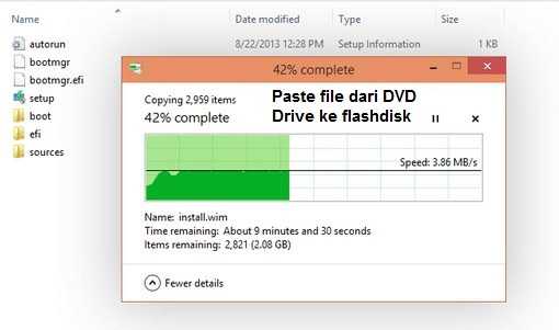 paste file ke flashdisk paste file ke flashdisk