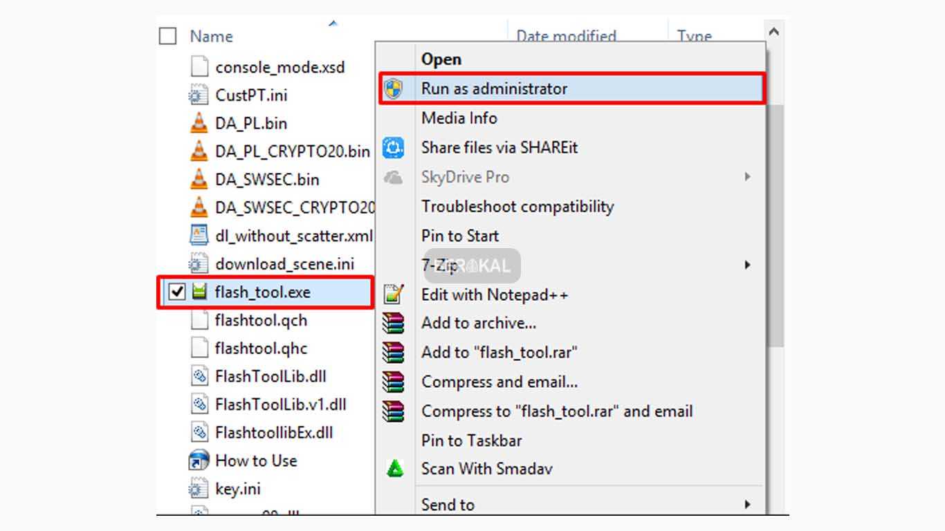 cara flash oppo r831k matot