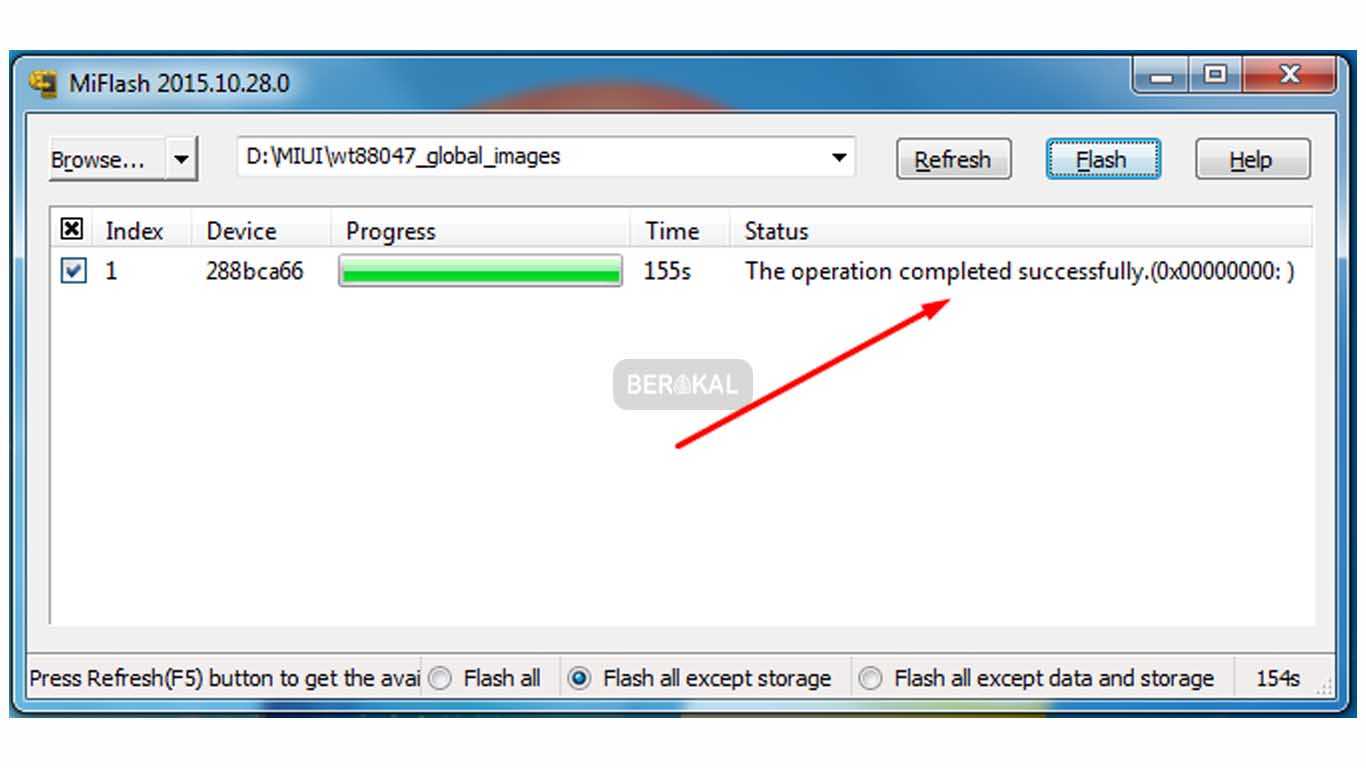flash selesai flash selesai