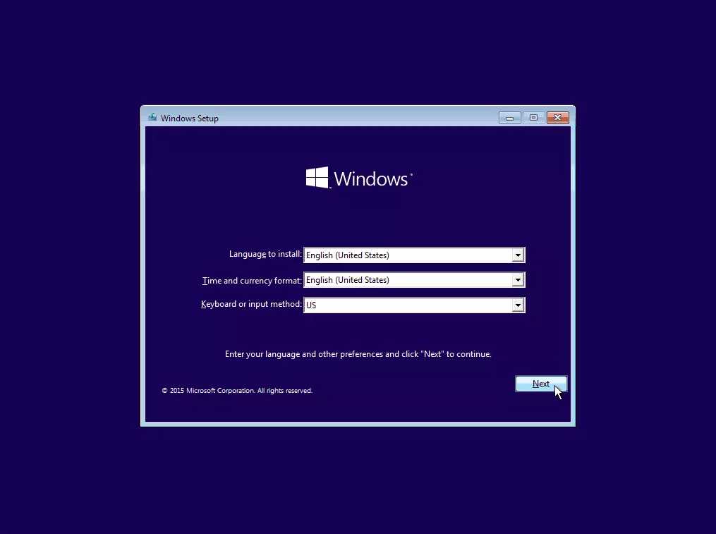 proses setup Windows 10 proses setup Windows 10
