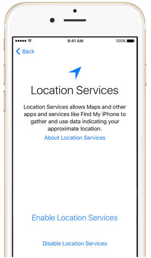 location services iphone location services iphone