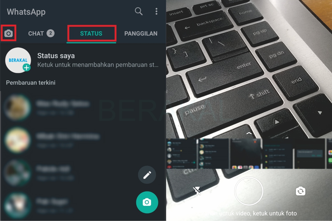 tab story wa tab story wa