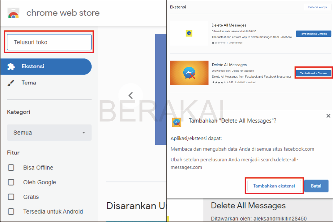 delete all messages delete all messages