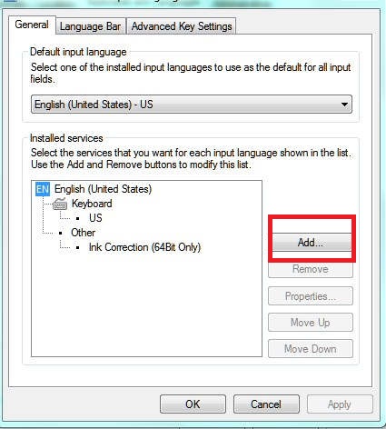 Pilih tombol add Pilih tombol add