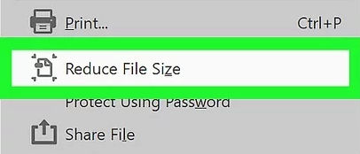 reduce file size reduce file size