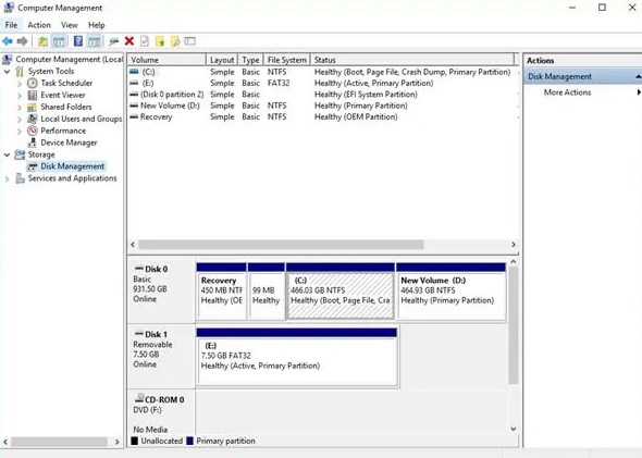 disk management disk management