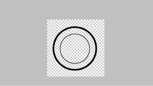 stempel berbentuk lingkaran