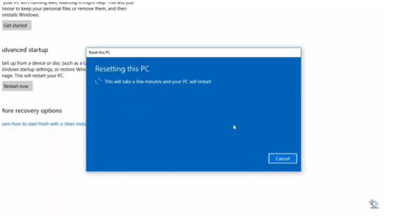 Klik Reset Klik Reset
