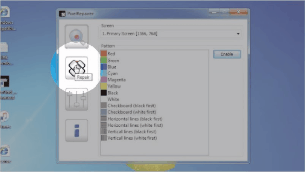 Klik ikon Repair Klik ikon Repair