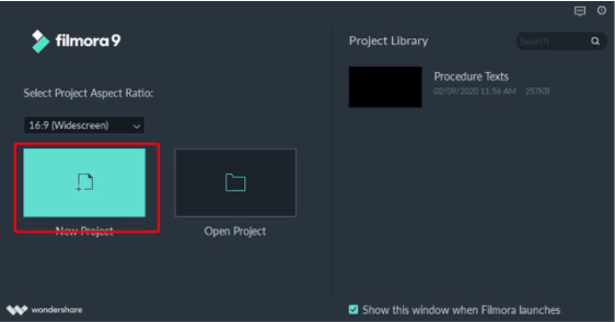 New Project New Project