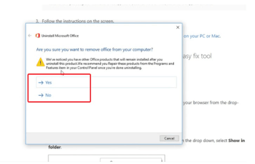 Remove all office installations Remove all office installations