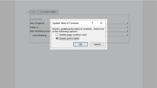 Update entire table Update entire table