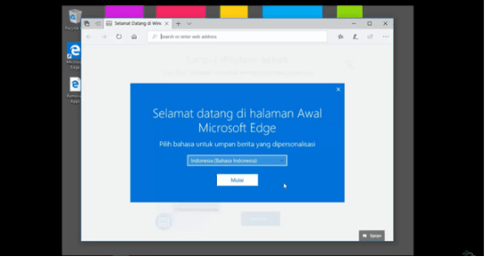 awal halaman windows awal halaman windows
