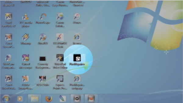 jalankan aplikasi Pixel Repairer