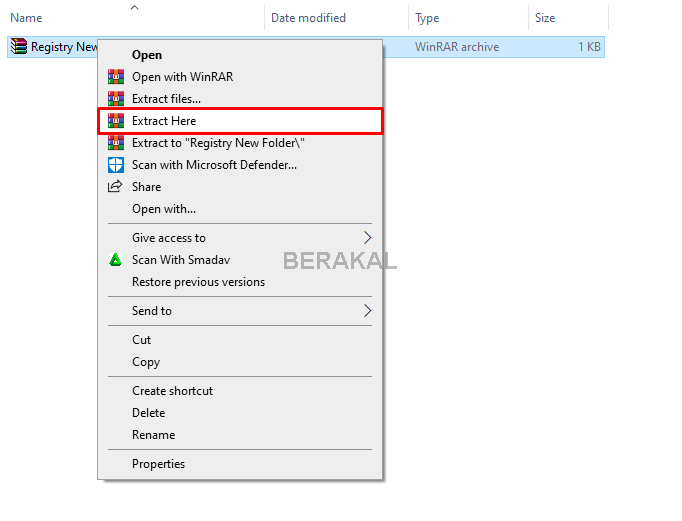 file fix registry new folder file fix registry new folder
