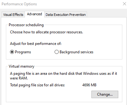 virtual memory windows 10 virtual memory windows 10