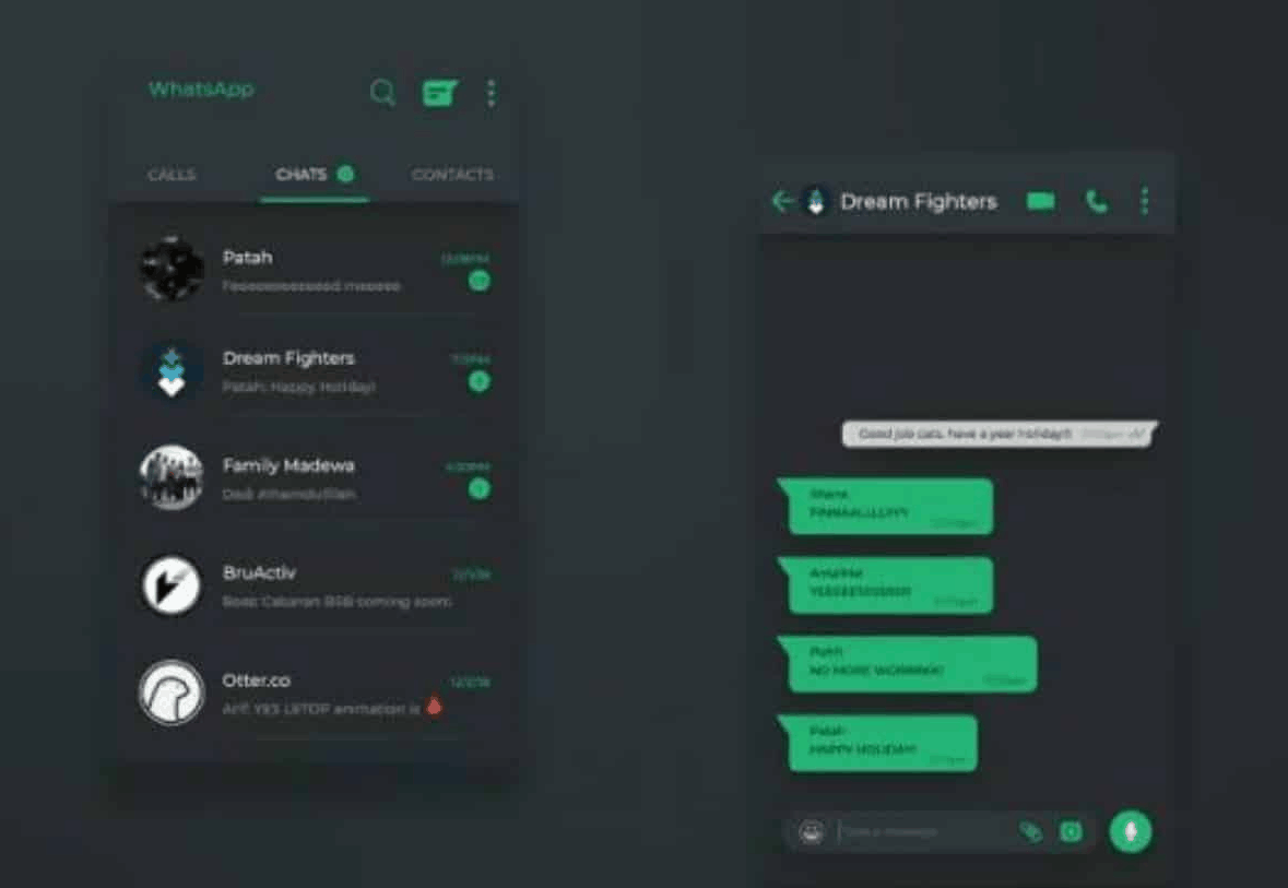 Tema WA Green Tosca Tema WA Green Tosca