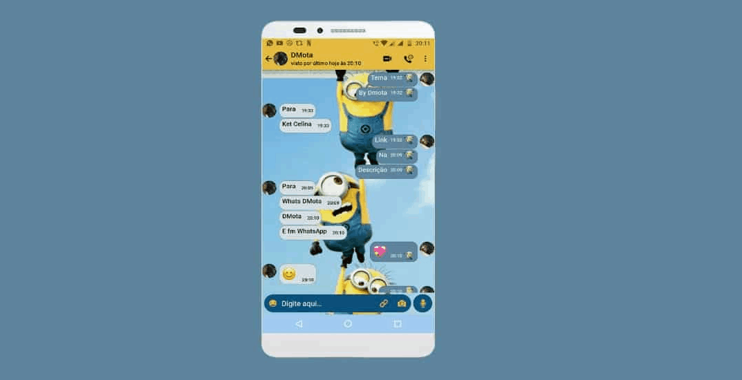 Tema WA Minions Tema WA Minions