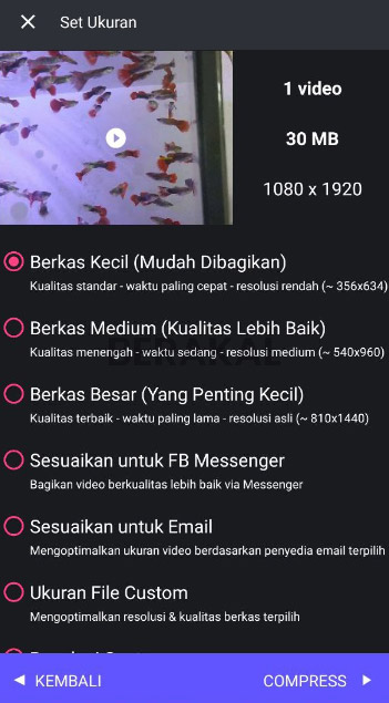 mengecilkan ukuran video di HP tanpa mengurangi kualitas mengecilkan ukuran video di HP tanpa mengurangi kualitas