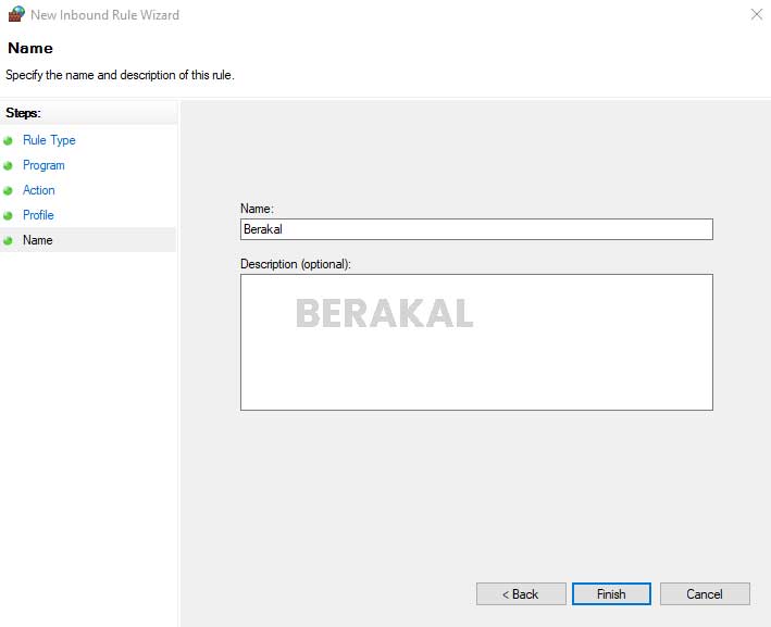 Blokir installer dengan firewall Blokir installer dengan firewall