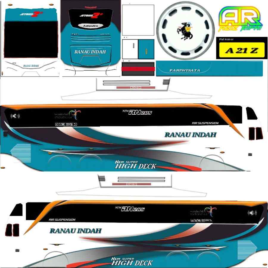 Livery Bussid Ranau Indah