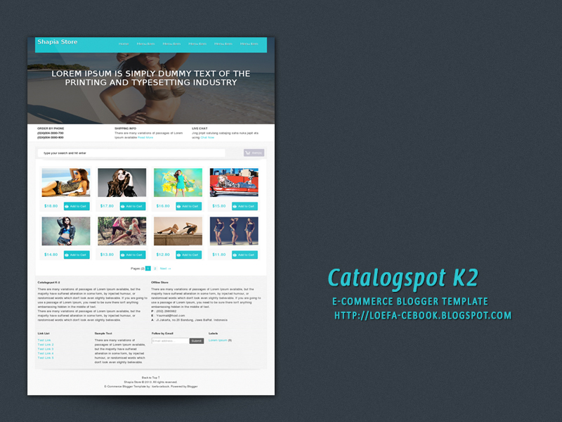Catalogspot K2 E-Commerce