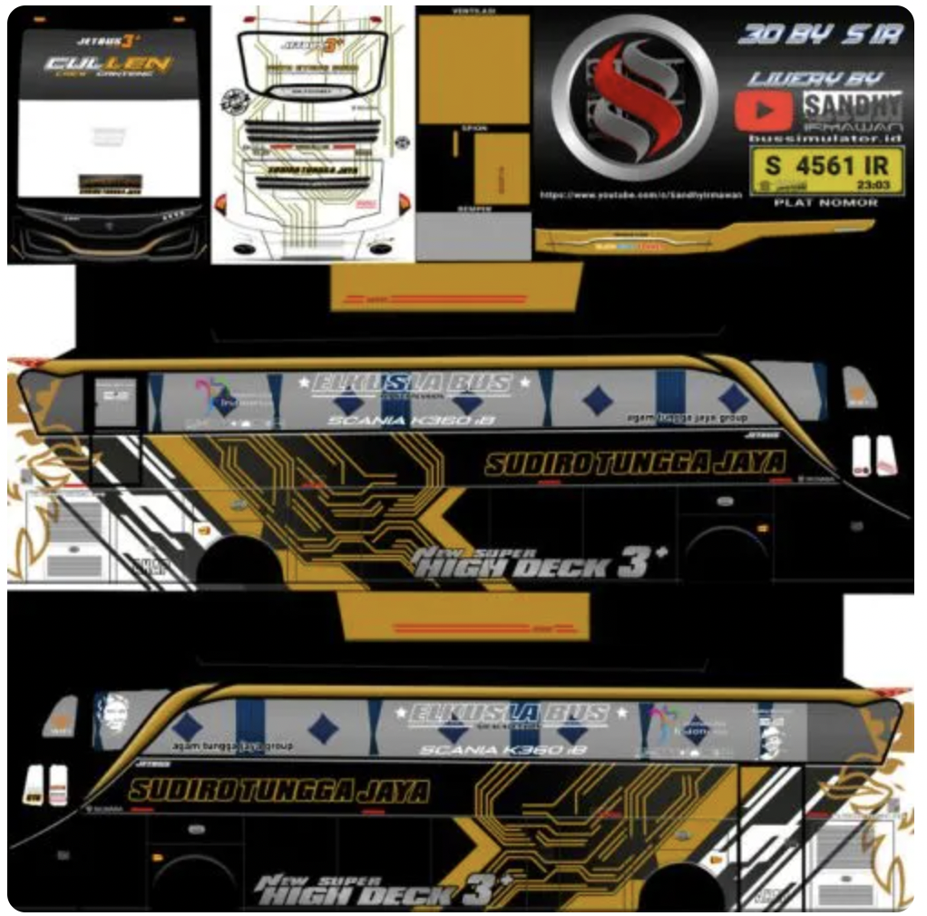 Livery Bus STJ Cullen